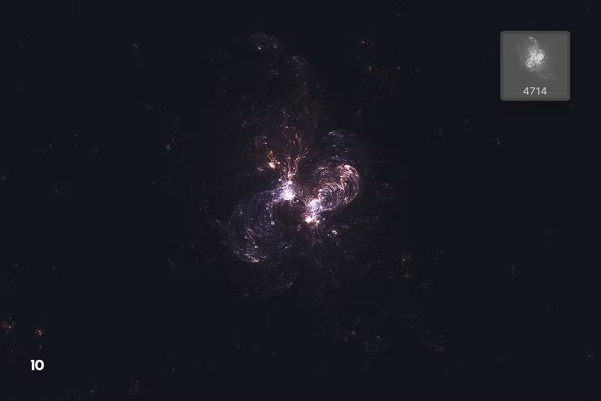 براش کهکشان فتوشاپ Space Nebula Photoshop Brushes - 20