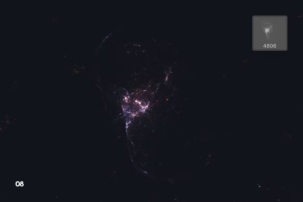 براش کهکشان فتوشاپ Space Nebula Photoshop Brushes - 16