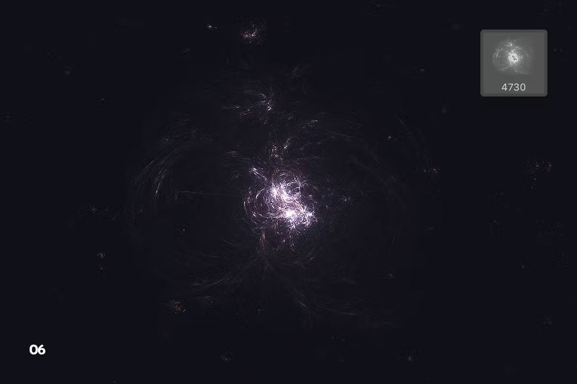 براش کهکشان فتوشاپ Space Nebula Photoshop Brushes - 12