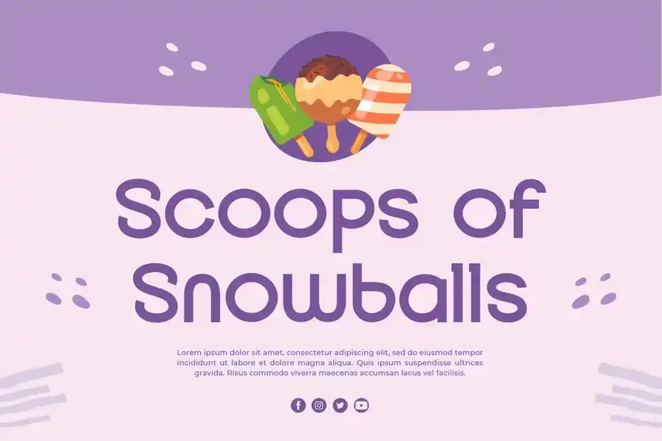 فونت انگلیسی فانتزی Spegles - A Fancy Sans Font - 3