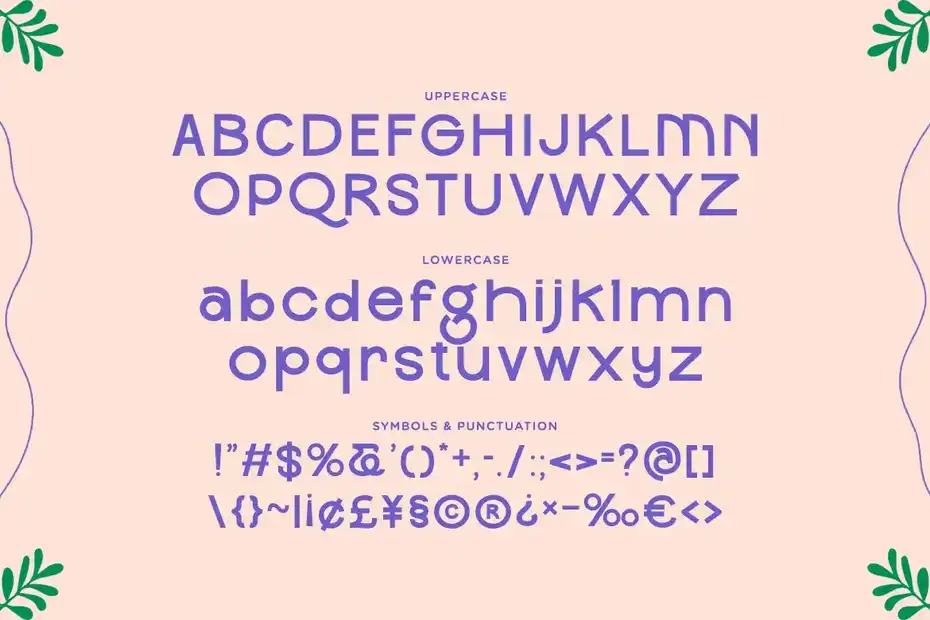 فونت انگلیسی فانتزی Spegles - A Fancy Sans Font - 11