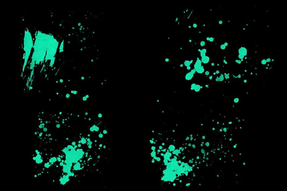 براش پاشیدن رنگ فتوشاپ Splatter Stamp Photoshop Brushes Vol. 5 - 3