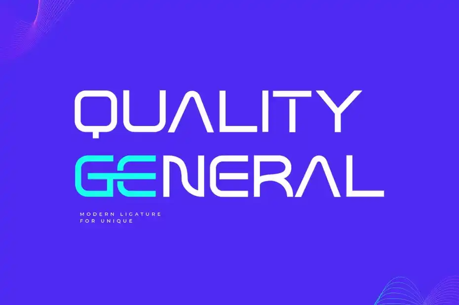 فونت انگلیسی STANGE - Modern Futuristic Font - 3