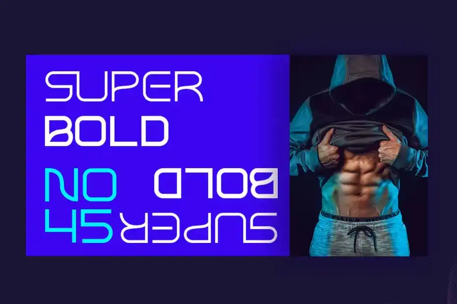 فونت انگلیسی STANGE - Modern Futuristic Font - 5