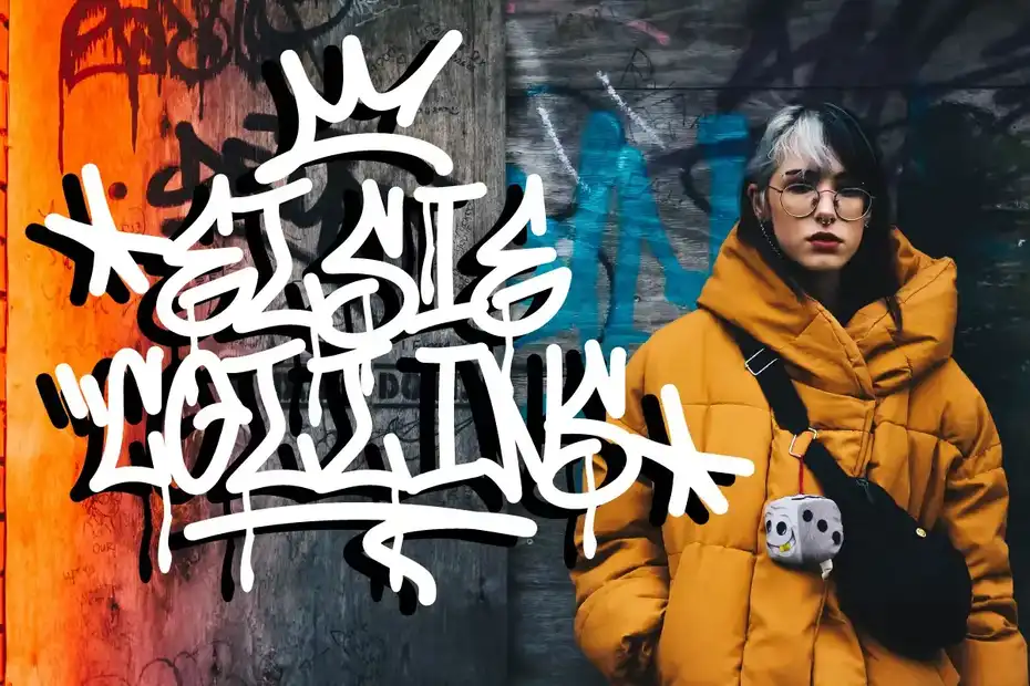 فونت انگلیسی Step Better - Urban Graffiti Tags - 4