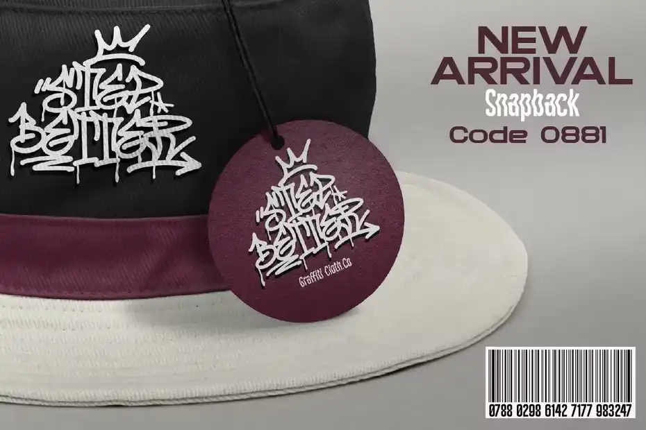 فونت انگلیسی Step Better - Urban Graffiti Tags - 14