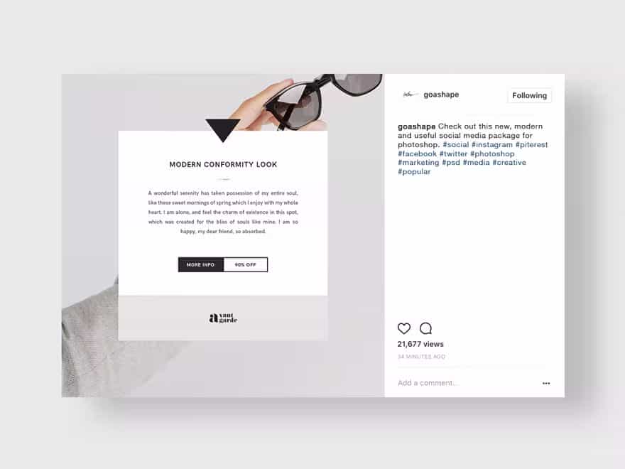 طرح لایه باز شبکه اجتماعی Social Media Pack