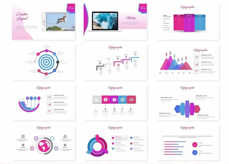 دانلود قالب پاورپوینت Terra Powerpoint Template - 1 قالب پاورپوینت Terra Powerpoint Template