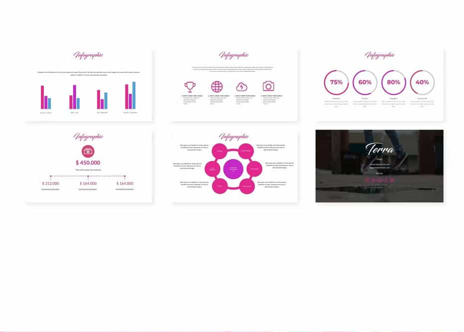 دانلود قالب پاورپوینت Terra Powerpoint Template - 3 قالب پاورپوینت Terra - 2
