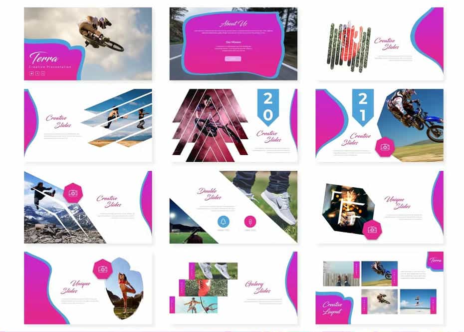 دانلود قالب پاورپوینت Terra Powerpoint Template - 5 قالب پاورپوینت Terra - 4