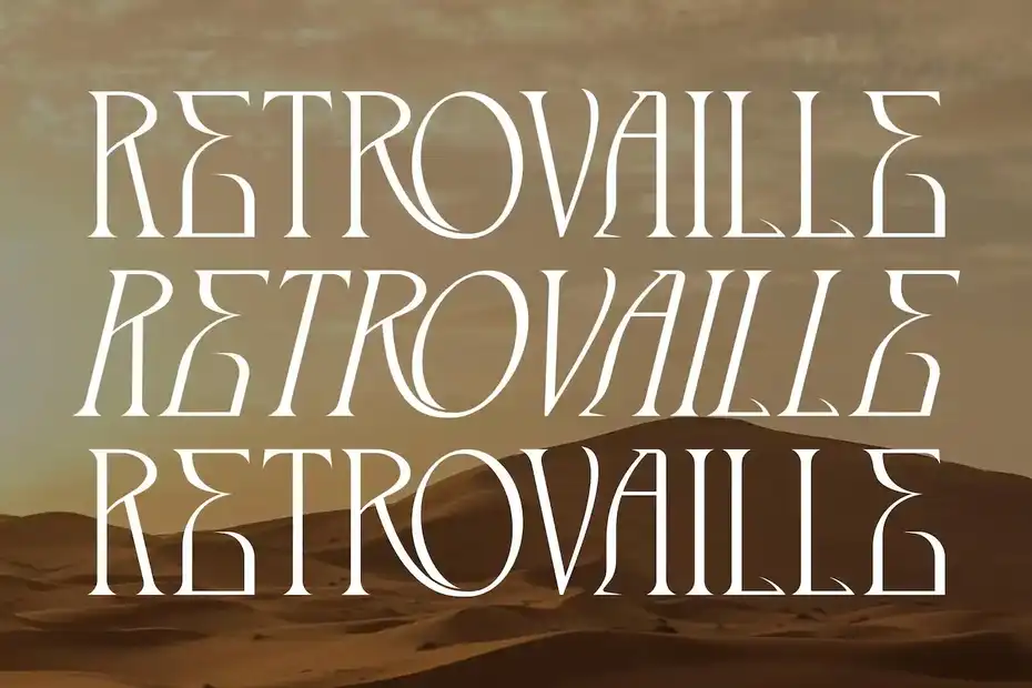 فونت انگلیسی The Cronicle Serif Display Font - 17