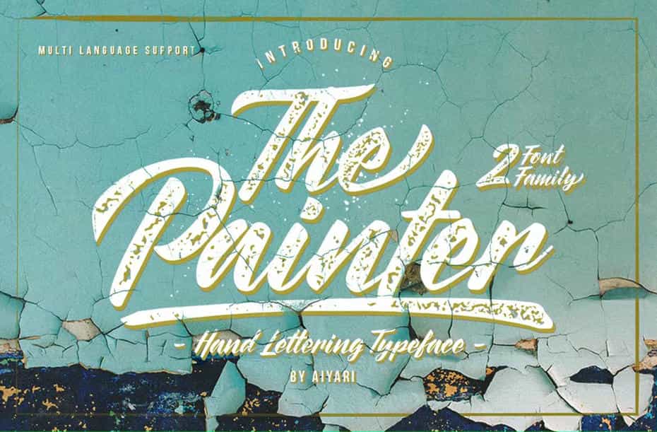 فونت انگلیسی The Painter - 5