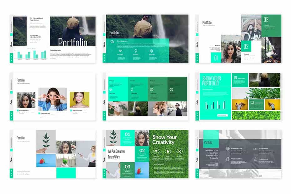 قالب پاورپوینت Toetiec Powerpoint Presentation