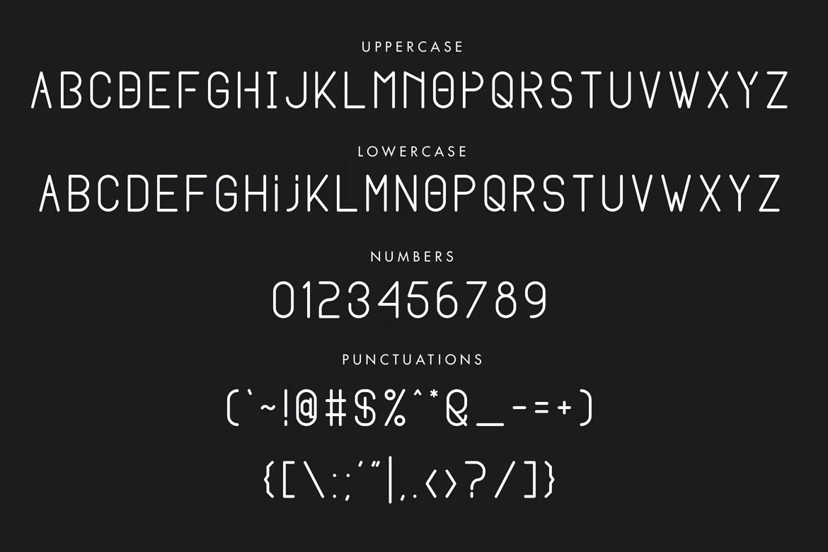 فونت انگلیسی Venditum Typeface - 5