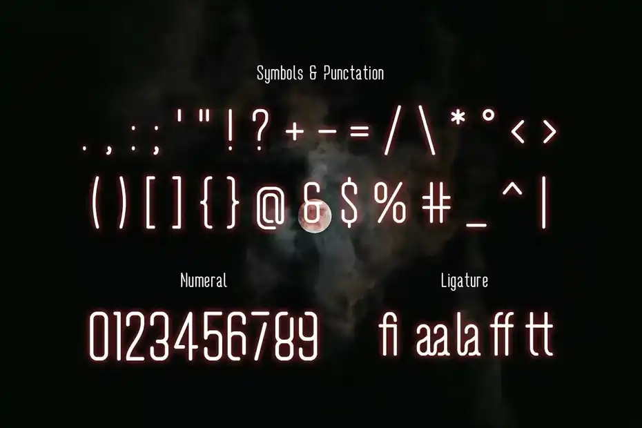فونت انگلیسی Wavemax – Space Futuristic Font - 13