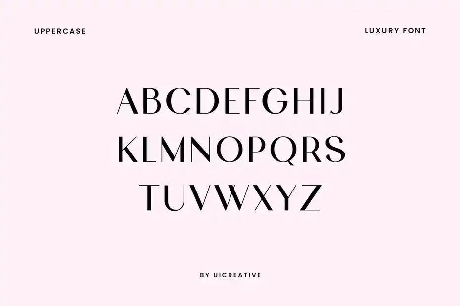 فونت انگلیسی Waylimo Luxury Sans Serif Font - 21