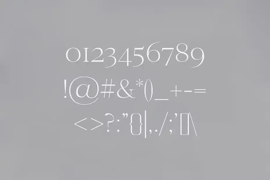 فونت انگلیسی Wensley Modern Serif Font Family - 1