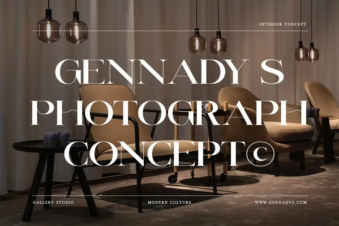 فونت انگلیسی West Moscow - An Elegant Serif Typeface - 6