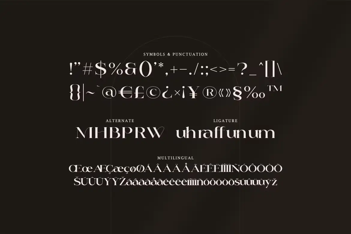 فونت انگلیسی West Moscow - An Elegant Serif Typeface - 14