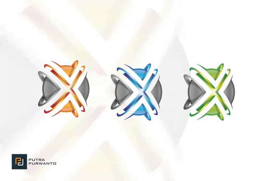 وکتور لوگو Xcellent / Letter X - Logo template