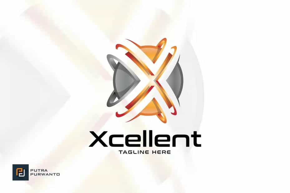 وکتور لوگو Xcellent / Letter X - Logo template - 2