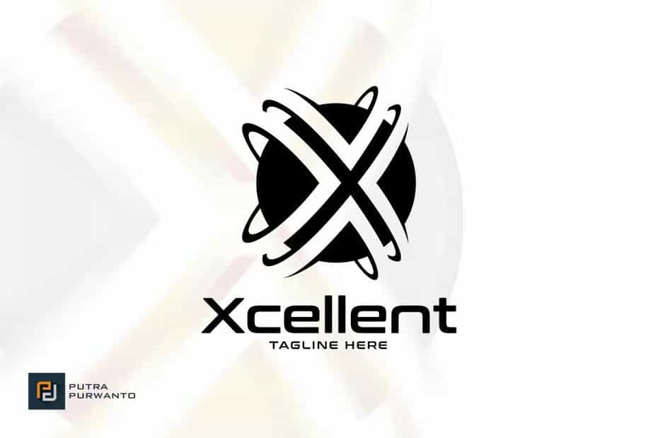 وکتور لوگو Xcellent / Letter X - Logo template - 4