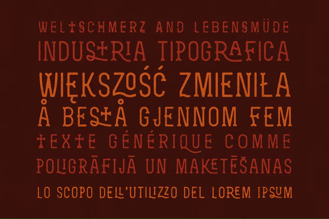 فونت انگلیسی Zenzero Grotesk Typeface - 5