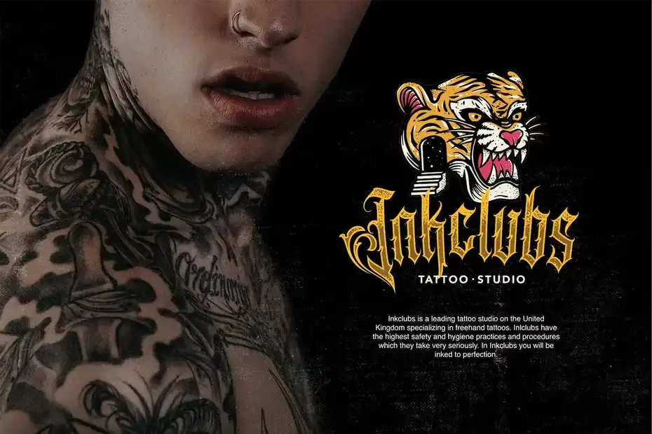 فونت انگلیسی تاتو Acinonyx Jubatus - 9