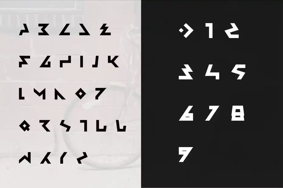 فونت انگلیسی گرافیکی Ambisi Typeface Font - 1