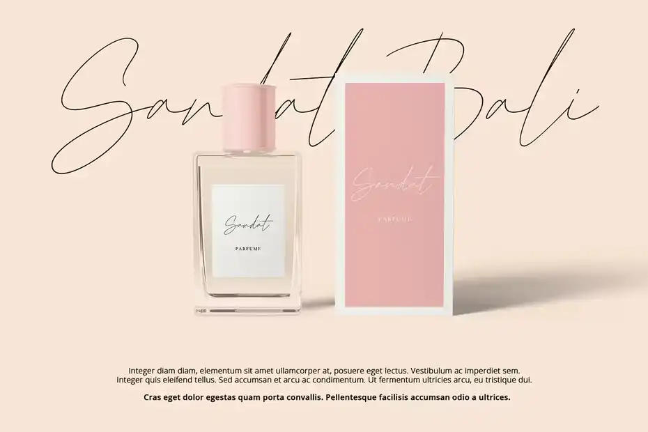 فونت انگلیسی به سبک امضا Arabilla Signature - 5