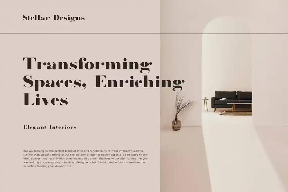 فونت انگلیسی مدرن Arif Elegant Serif Font Typeface - 3