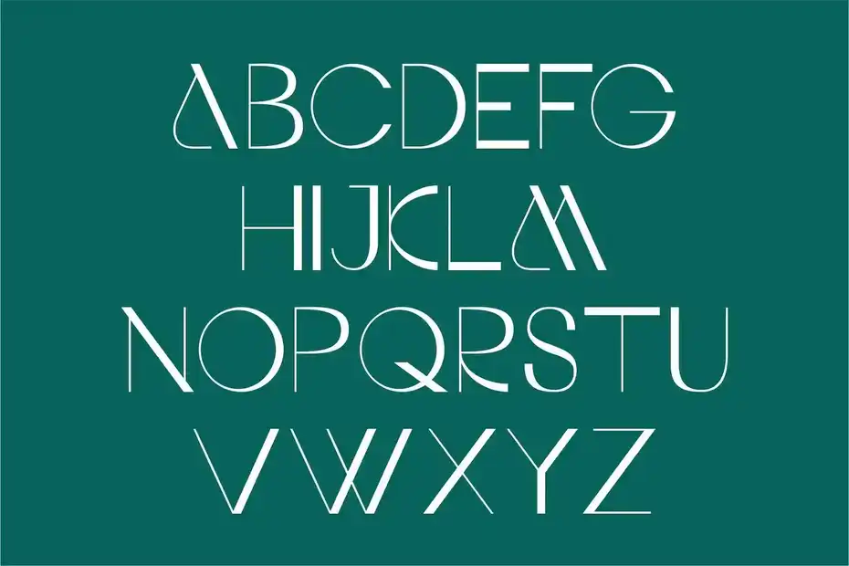 فونت انگلیسی مدرن Arizona Modern Serif - 3