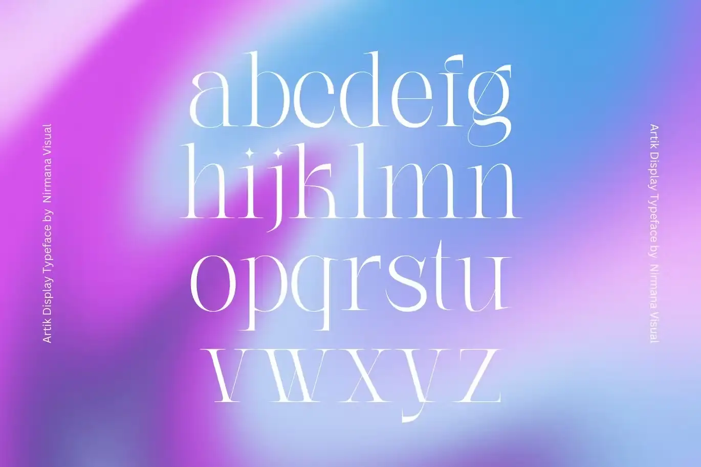 فونت انگلیسی لوگو Artik - Logo Font - 16