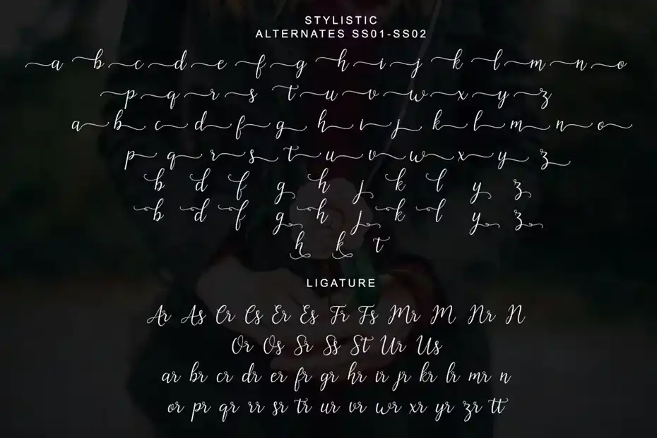 فونت انگلیسی دست نویس Artilla Script - 11
