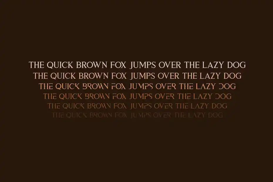 فونت انگلیسی مدرن Aspal Typeface Font - 3