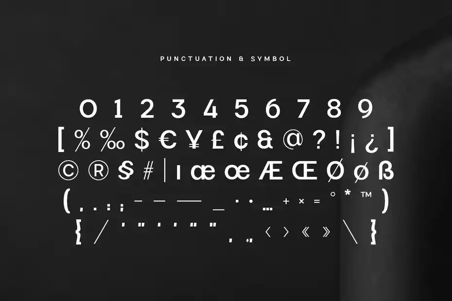 فونت انگلیسی لوگو Attack - Corporate Logo Font - 21