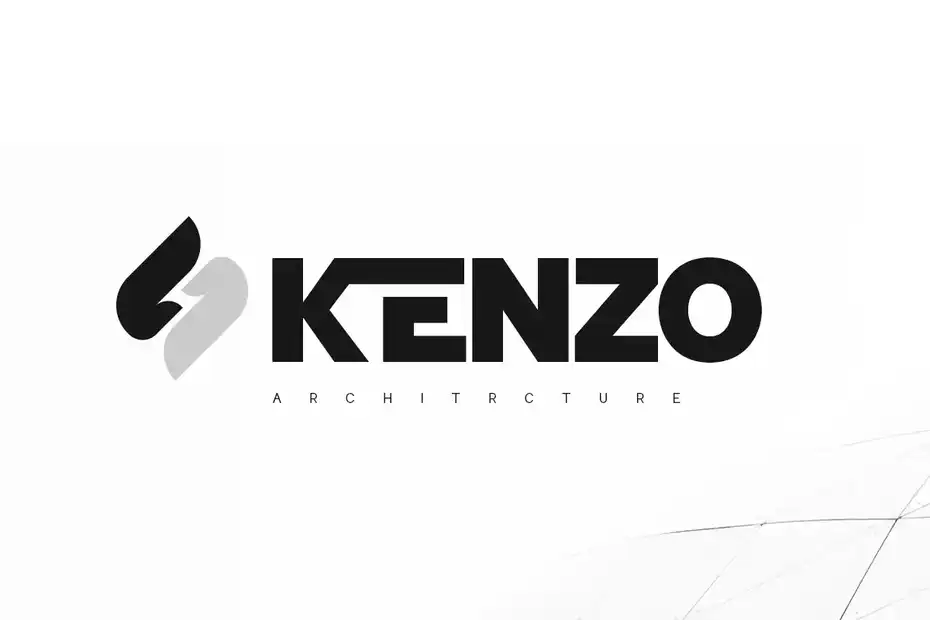 فونت انگلیسی لوگو Attack - Corporate Logo Font - 25