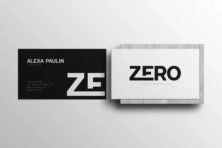 فونت انگلیسی لوگو Attack - Corporate Logo Font - 15