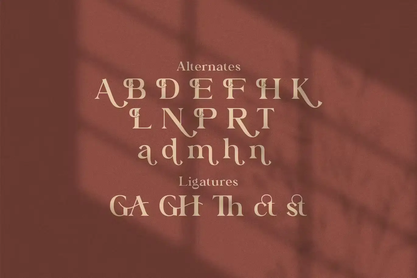 فونت انگلیسی کلاسیک Bagator - Classic Serif Font - 10