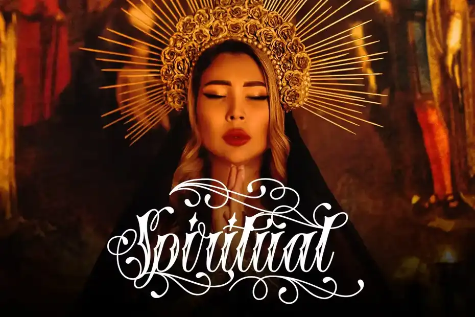 فونت انگلیسی تاتو Blessed | Traditional Tattoo Fonts - 1
