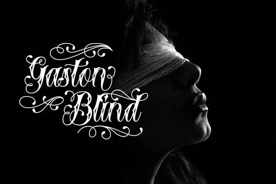 فونت انگلیسی تاتو Blessed | Traditional Tattoo Fonts - 13