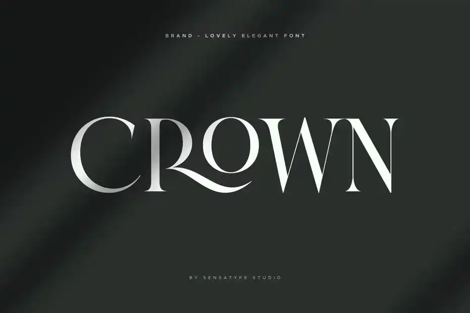 فونت انگلیسی گرافیکی Brand - Lovely Elegant Font - 21