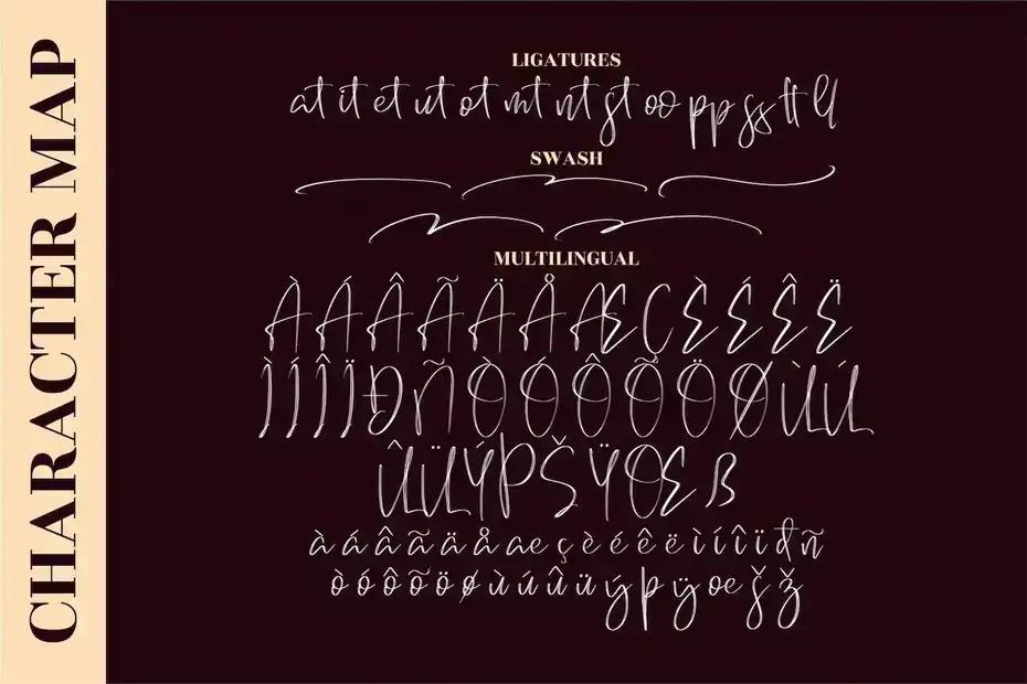 فونت انگلیسی به سبک امضا Brilliant Signature Signature - 5