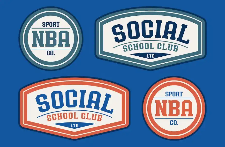 فونت انگلیسی کلاسیک Bullsy College - A Classic Sport Font - 3