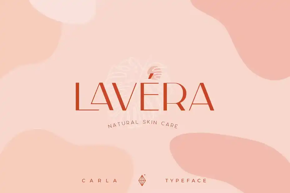 فونت انگلیسی مدرن Carla Sans - Elegant Typeface - 11