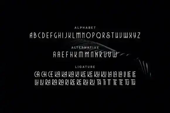 فونت انگلیسی گرافیکی Charlie Font - 9