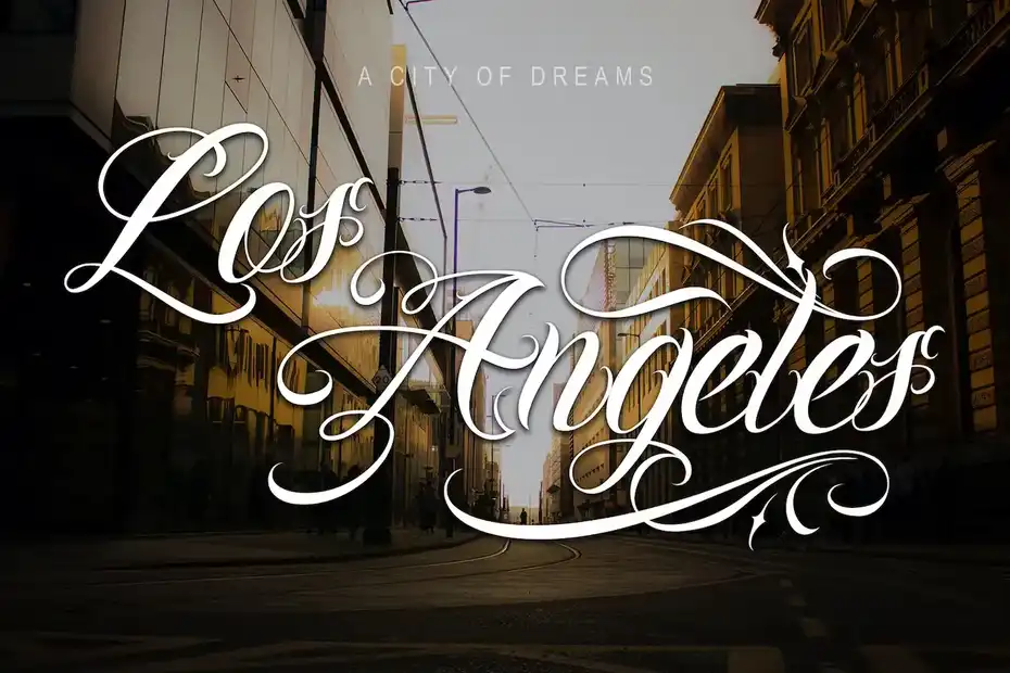 فونت انگلیسی تاتو Chicano Font | Tattoo Style - 1
