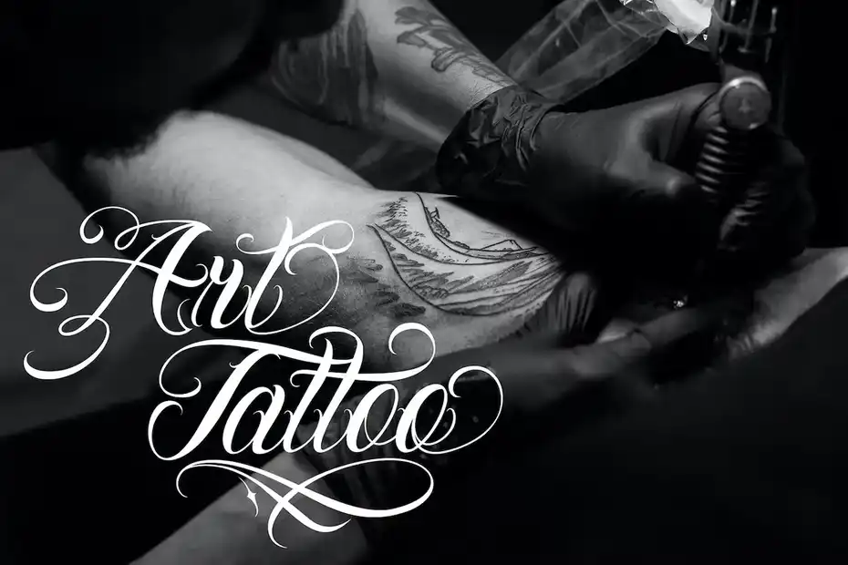 فونت انگلیسی تاتو Chicano Font | Tattoo Style - 3