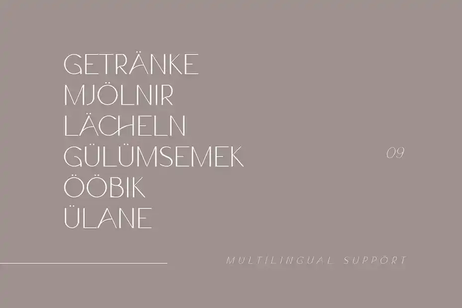 فونت انگلیسی مدرن Claro - Elegant Font Family - 1