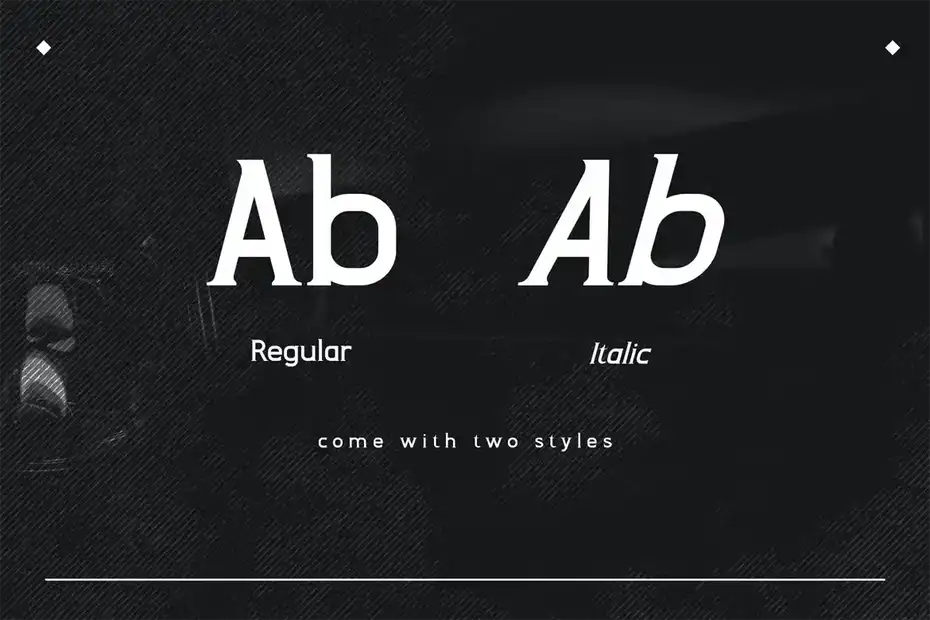 فونت انگلیسی کلاسیک Classical - Serif Vintage Typeface - 1